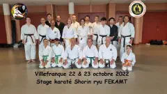 Stage fédéral à Villefranque (10/22)