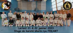 Stage fédéral à Lorient (01/23)