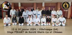 Stage fédéral à Villefranque (01/24)