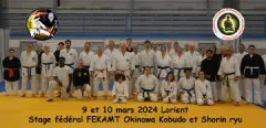 Stage fédéral à Lorient (03/24)