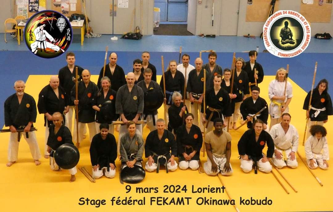 Photo de groupe Kobudo - 9 mars