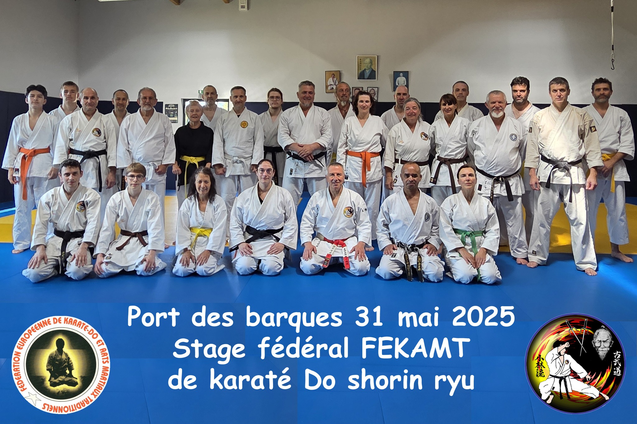 Photo de groupe Karaté 2