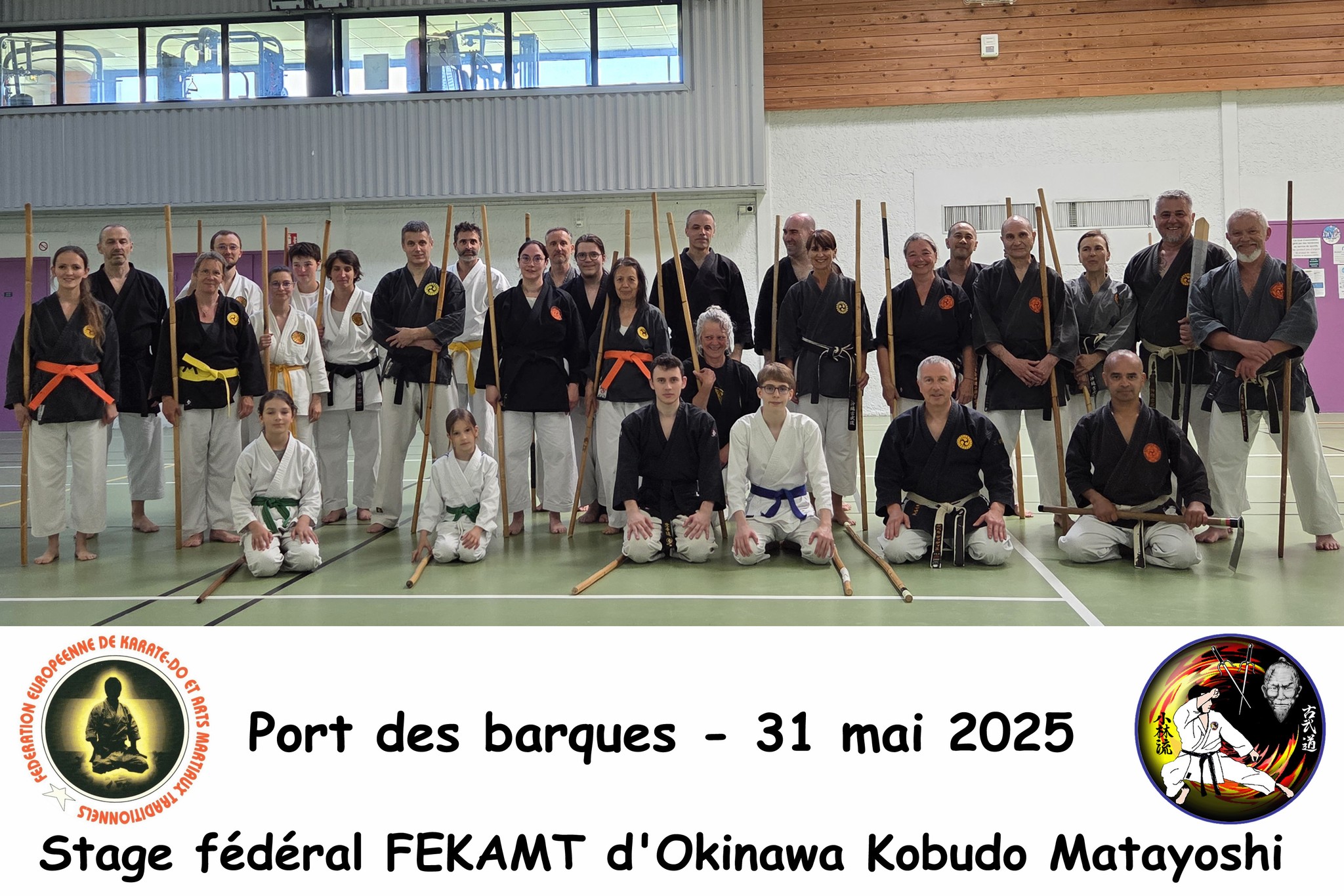 Photo de groupe Kobudo
