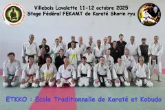 Stage fédéral à Villebois-Lavalette (10/25)