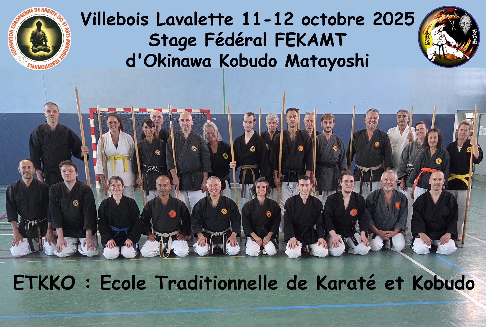 Photo de groupe kobudo