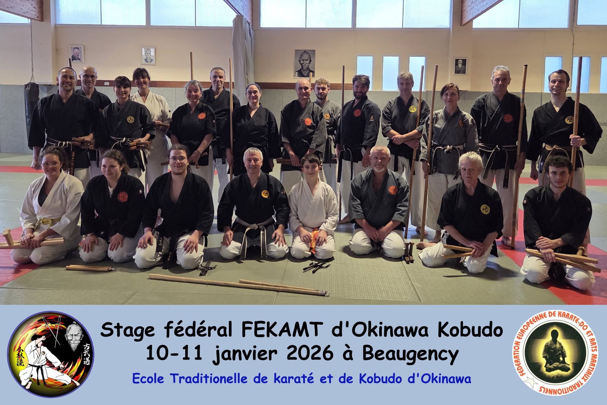 Photo de groupe Kobudo