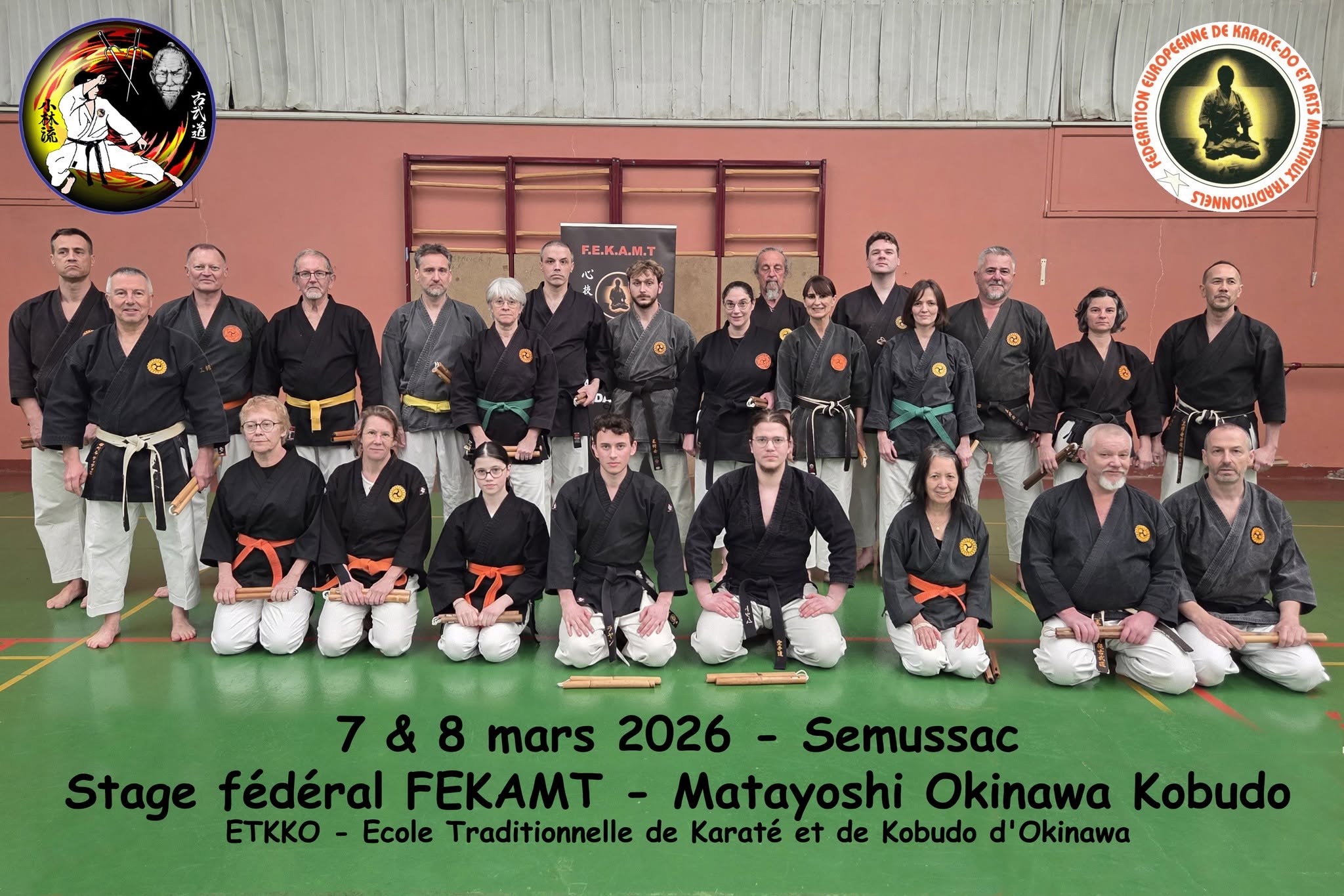 Stage fédéral à Semussac (03/26)