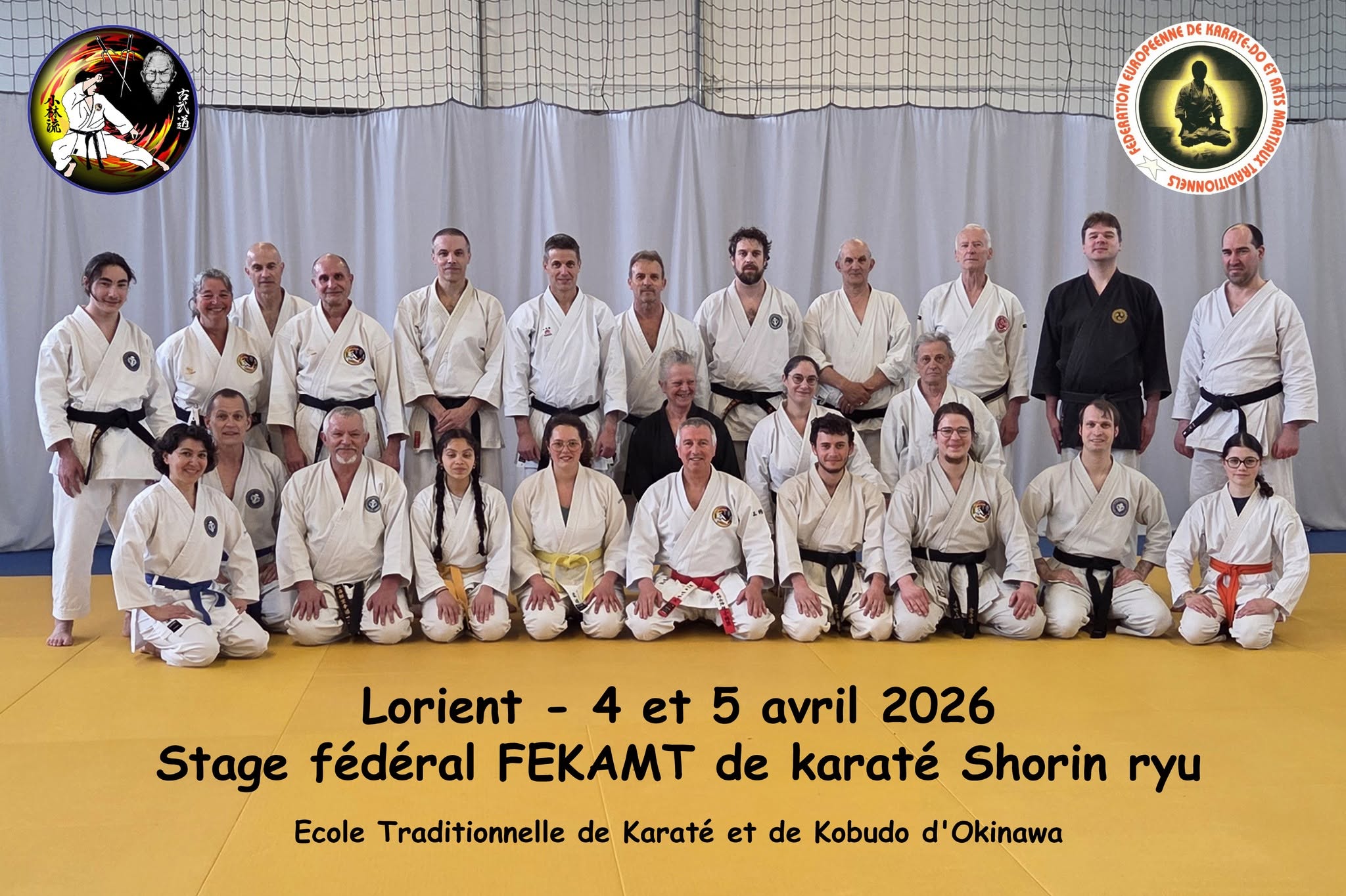Photo de groupe Karaté