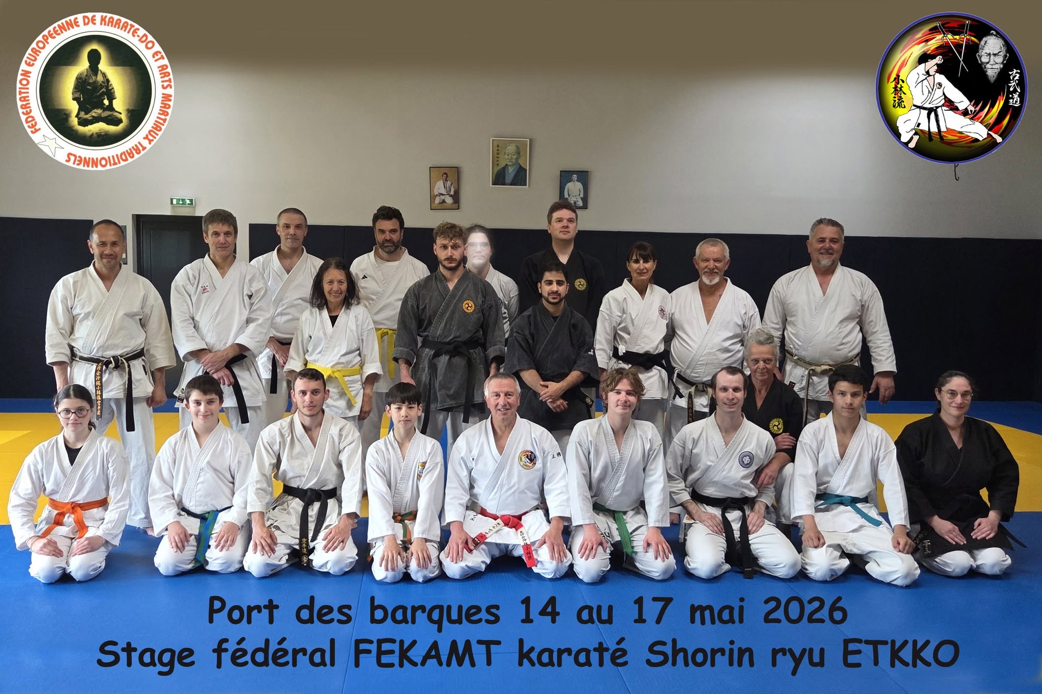 Photo de groupe Karaté