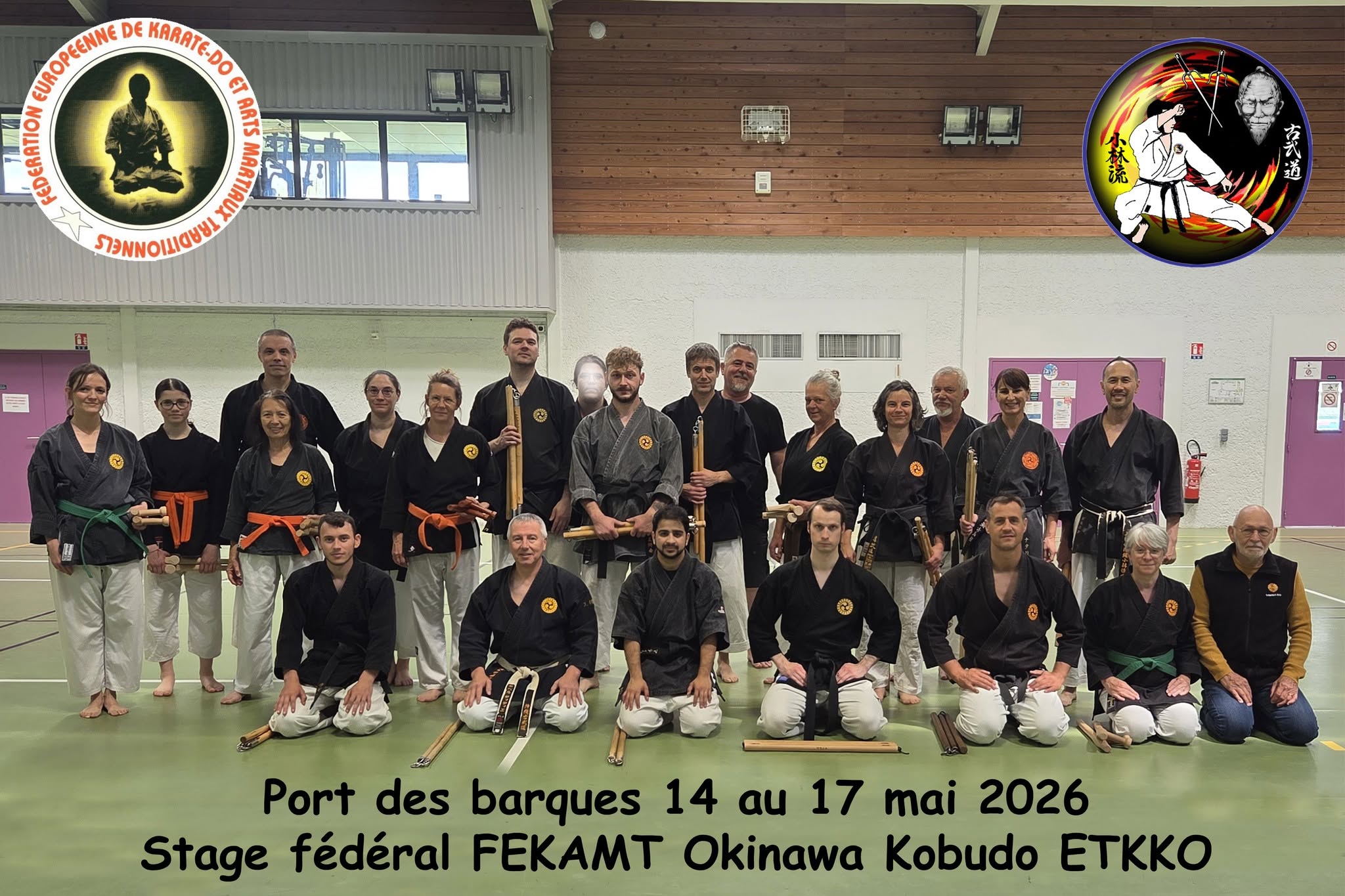 Photo de groupe Kobudo