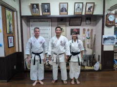 Entraînement au dojo Shubukan de Sensei Uema (Naha, Okinawa)